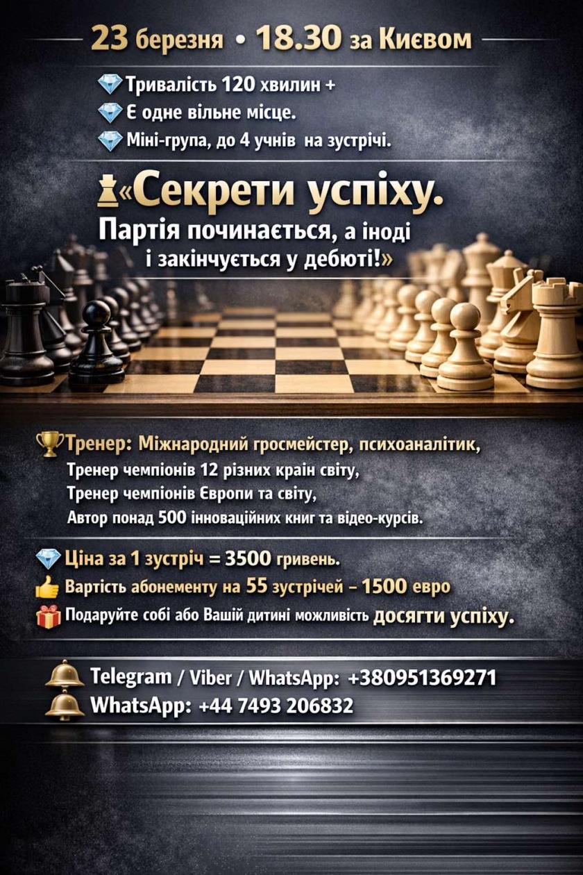 Шахи для всіх, шахи вчимо перемагати, ШУП, шахи для дорослих, шахи з гросмейстером,шахи для дітей, шахи Київ, шахи Львів, шахи Дніпро, шахи Одеса, шахи Харків,